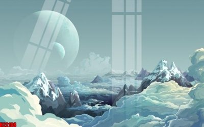 File PSD File tranh gốc in tranh tường nền tổng hợp H22108 (chất lượng in ấn)