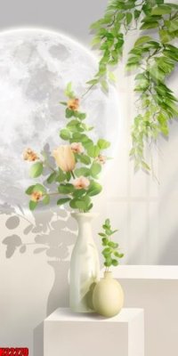 Tải file PSD File tranh gốc in tranh tường nền tổng hợp H22279 (nguyên layer) để in