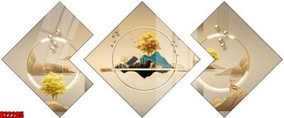 File gốc File tranh gốc in tranh tường nền tổng hợp H22285 (chuẩn màu) cho in offset