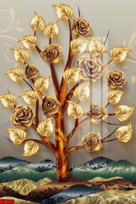 File tranh File tranh decor tranh bộ treo tường tổng hợp H2236 (file gốc) chủ đề phong thủy