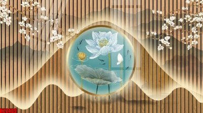 File gốc File tranh gốc in tranh tường nền tổng hợp H22439 (trang trí) phòng ngủ