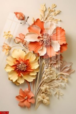 File gốc File tranh gốc in tranh tường nền tổng hợp H22707 (in tráng gương) ốp tường