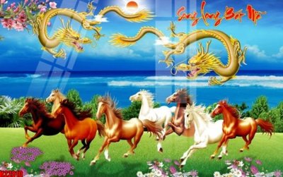 Ảnh gốc file in lụa File tranh gốc in tranh tường nền tổng hợp H22810 chi tiết