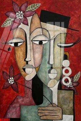 File tranh File tranh gốc in tranh tường nền tổng hợp H23051 (gốc) phong cách tối giản