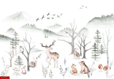 File gốc File tranh gốc in tranh tường nền tổng hợp H23283 (in lụa) hoa văn cổ điển