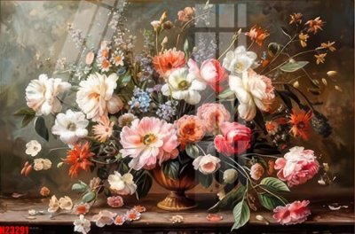 File in trần File tranh gốc in tranh tường nền tổng hợp H23291 (bản gốc) phong cảnh