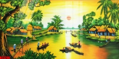 Ảnh gốc File tranh gốc in tranh tường nền tổng hợp H23296 (độ nét cao) in tráng gương