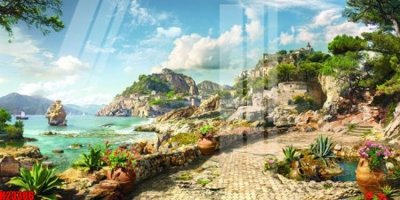 Ảnh gốc File tranh gốc in tranh tường nền tổng hợp H23306 (độ nét cao) in mica