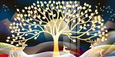 Download file File tranh decor tranh bộ treo tường tổng hợp H2386 (gốc) in mica ốp bếp