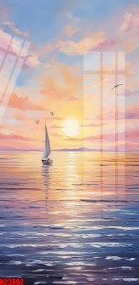 File tranh in trần 3D File tranh gốc in tranh tường nền tổng hợp H23862 (ảnh gốc)