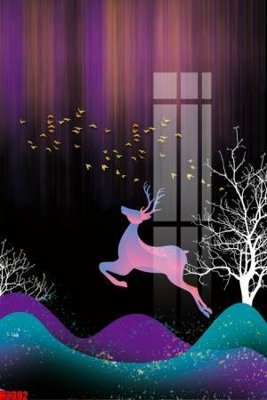 File tranh File tranh decor tranh bộ treo tường tổng hợp H2392 (bản gốc) in lụa 5D