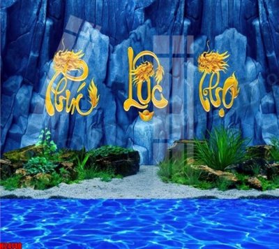 Tải file File tranh gốc in tranh tường nền tổng hợp H24140 (gốc) chủ đề tâm linh