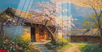 File gốc File tranh gốc in tranh tường nền tổng hợp H24374 (phong cách) châu Âu