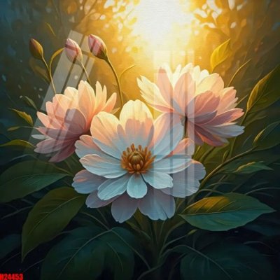 File tranh File tranh gốc in tranh tường nền tổng hợp H24453 (file gốc) chủ đề phong thủy