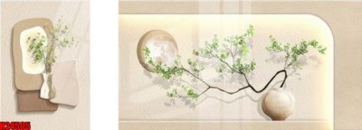 File gốc File tranh gốc in tranh tường nền tổng hợp H24505 (cho in ấn) từ kho Filetranh