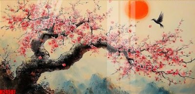 File tranh File tranh gốc in tranh tường nền tổng hợp H24587 (gốc) in film