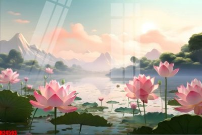 File ảnh File tranh gốc in tranh tường nền tổng hợp H24593 (gốc) dùng in Pano