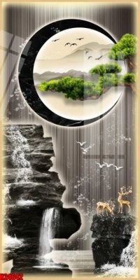 File in trần File tranh gốc in tranh tường nền tổng hợp H24642 (bản gốc) trời sao