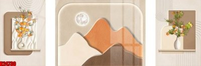 File tranh trang trí File tranh gốc in tranh tường nền tổng hợp H24730 (tải file gốc)