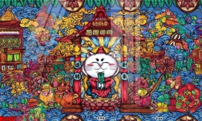 Tải file gốc in lụa File tranh gốc in tranh tường nền tổng hợp H24851 siêu nét