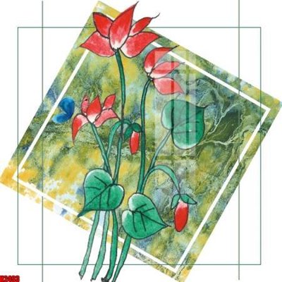 Cung cấp file tranh gốc File tranh decor tranh bộ treo tường tổng hợp H2493 độc quyền