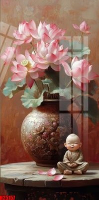 File tranh File tranh gốc in tranh tường nền tổng hợp H25157 (file gốc) chủ đề phong thủy