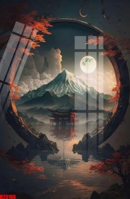 Download file File tranh gốc in tranh tường nền tổng hợp H25166 (gốc) in mica cao cấp