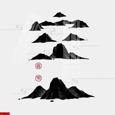 Download file gốc File tranh gốc in tranh tường nền tổng hợp H25582 (in lụa) nghệ thuật