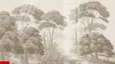 File tranh File tranh gốc in tranh tường nền tổng hợp H25769 (bản gốc) in lụa 3D