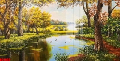 File in mica File tranh gốc in tranh tường nền tổng hợp H25863 (ảnh gốc) đẹp