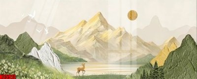 File gốc File tranh gốc in tranh tường nền tổng hợp H25912 (vector) cho in ấn