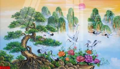 Hình ảnh file gốc File tranh gốc in tranh tường nền tổng hợp H26438 cho in UV
