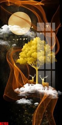 Download file gốc File tranh decor tranh bộ treo tường tổng hợp H2703 (in mica) logo