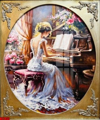 Download file gốc File tranh gốc in tranh tường nền tổng hợp H27052 (in lụa) nghệ thuật