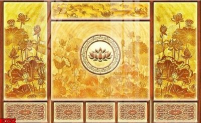 File gốc File tranh gốc in tranh tường nền tổng hợp H27252 (in lụa) chi tiết cao