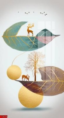 File in trần File tranh decor tranh bộ treo tường tổng hợp H2727 (bản gốc) 5D