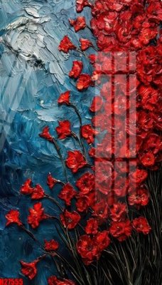 File PSD File tranh gốc in tranh tường nền tổng hợp H27555 (gốc) cho in quảng cáo