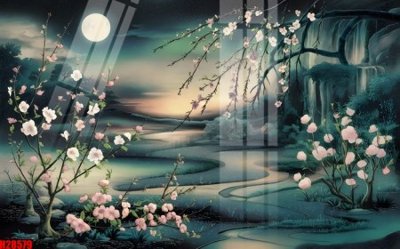 Tải file gốc in lụa File tranh gốc in tranh tường nền tổng hợp H28579 siêu nét