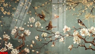 File gốc File tranh gốc in tranh tường nền tổng hợp H28618 (in lụa) cao cấp