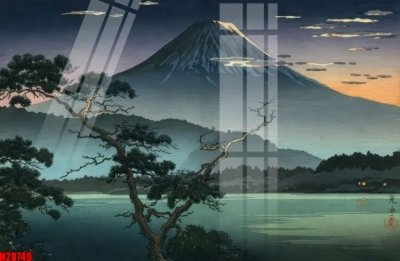 File gốc File tranh gốc in tranh tường nền tổng hợp H28749 (in lụa) cao cấp