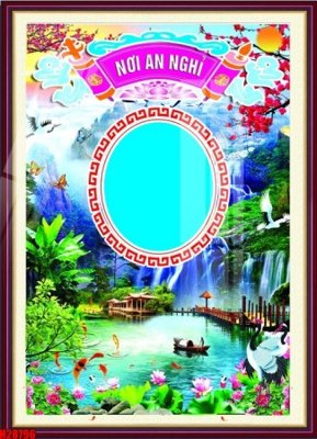 File PSD File tranh gốc in tranh tường nền tổng hợp H28796 (gốc) cho in quảng cáo