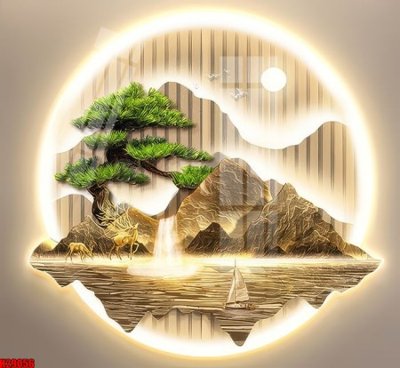 Tải file File tranh gốc in tranh tường nền tổng hợp H29056 (gốc) in nhanh