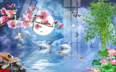 File gốc File tranh gốc in tranh tường nền tổng hợp H29108 (dành cho quảng cáo)