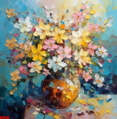 File in trần File tranh gốc in tranh tường nền tổng hợp H29287 (bản gốc 3D) sống động