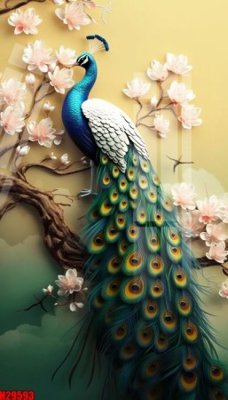 Tải file File tranh gốc in tranh tường nền tổng hợp H29593 (gốc) làm file in ấn