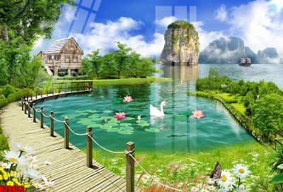 Tải file File tranh gốc in tranh tường nền tổng hợp H29853 (ảnh gốc) độ phân giải 300dpi