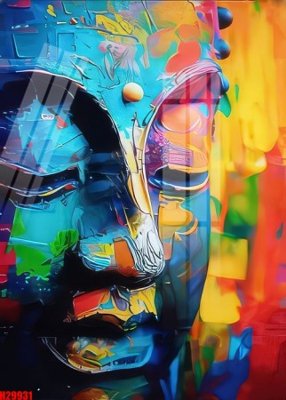 File gốc File tranh gốc in tranh tường nền tổng hợp H29931 (phiên bản chuẩn) để in ấn