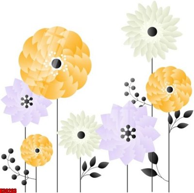 File in trần File tranh gốc in tranh tường nền tổng hợp H30263 (file gốc) hoa văn 3D