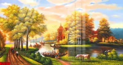 Hình ảnh file gốc in trần nhà File tranh gốc in tranh tường nền tổng hợp H30740