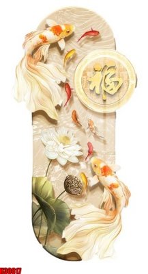 File gốc File tranh gốc in tranh tường nền tổng hợp H30817 (in lụa) tranh phong thủy